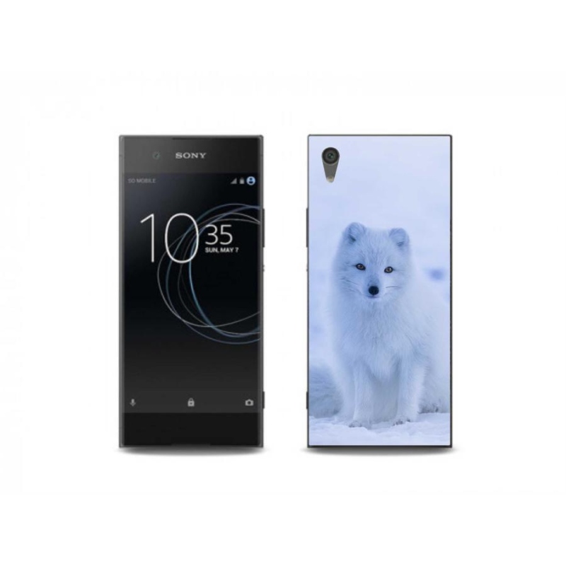 Zselés borítás mmCase a Sony Xperia XA1 készülékhez - polár róka