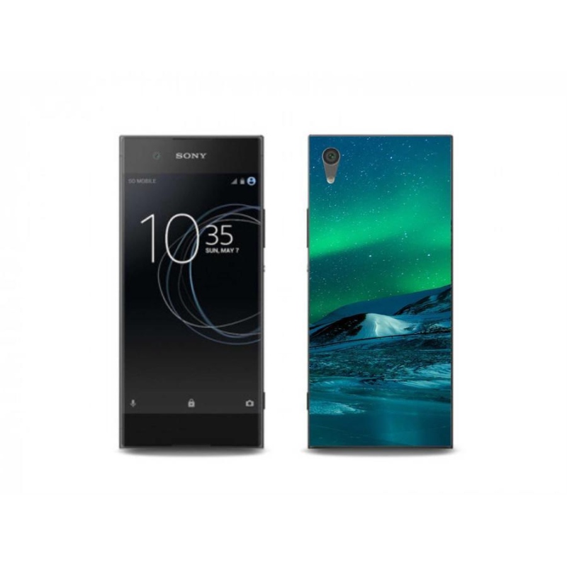 Gél borítás mmCase a Sony Xperia XA1 készülékhez - sarki fény