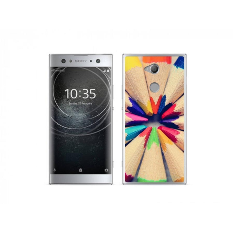 Zselés borítás mmCase a Sony Xperia XA2 Ultra készülékhez - zsírkréták