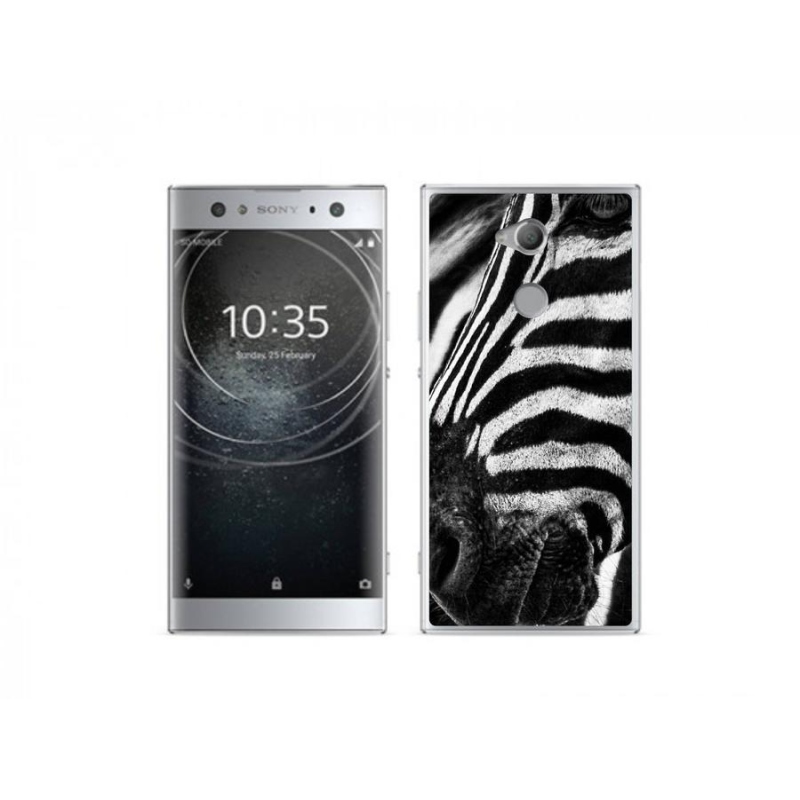 Zselés borítás mmCase Sony Xperia XA2 Ultra készülékhez - zebra
