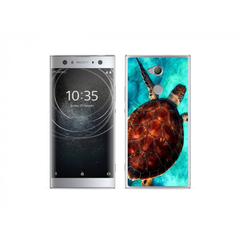 Gél borítás mmCase a Sony Xperia XA2 Ultra készülékhez - teknősbéka
