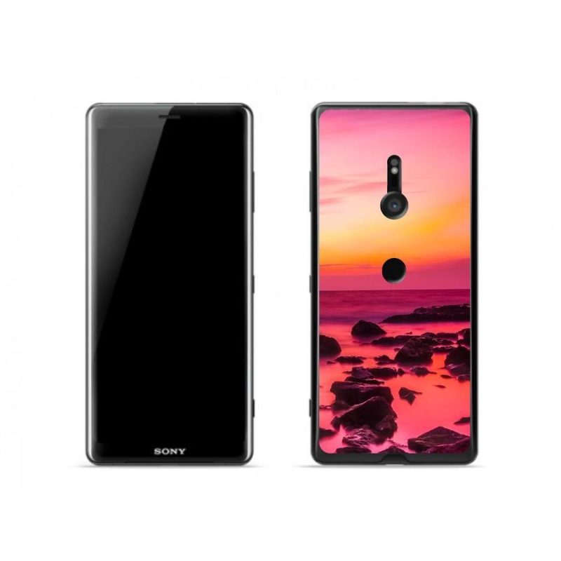Gél borítás mmCase a Sony Xperia XZ3 készülékhez - tenger és ragyogás