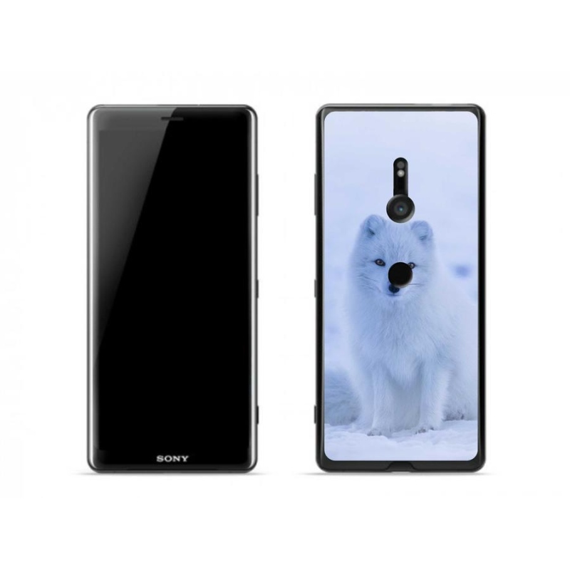Gél borítás mmCase a Sony Xperia XZ3 készülékhez - polár róka