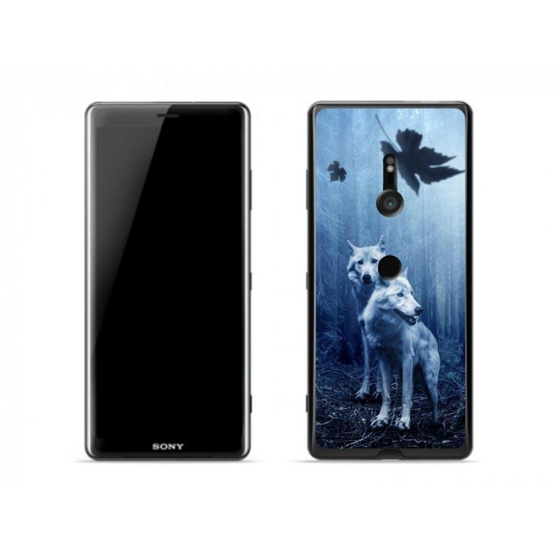 Gél borítás mmCase a Sony Xperia XZ3-hoz - farkasok az erdőben