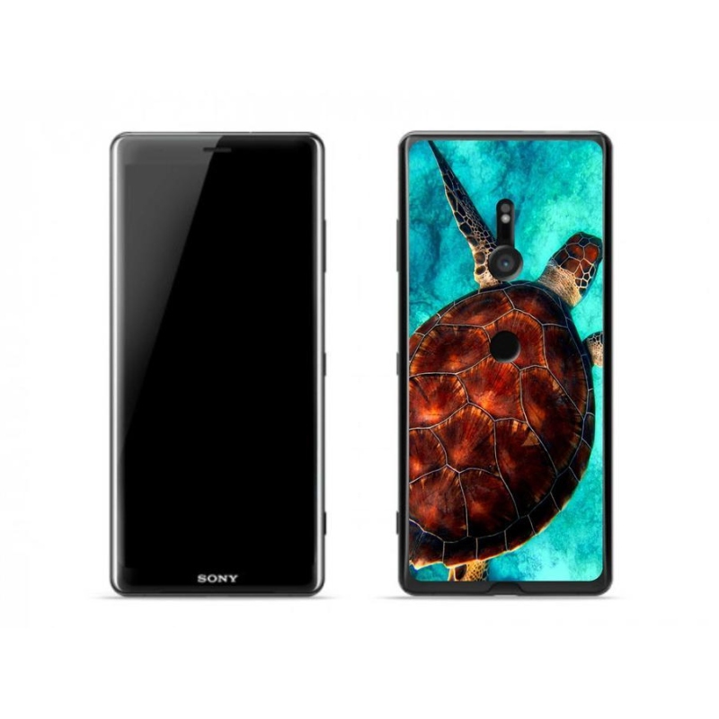 Gél borítás mmCase a Sony Xperia XZ3-hoz - teknősbéka
