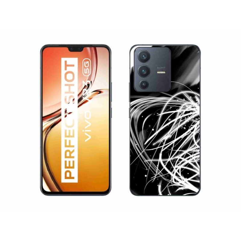 Zselés borítás mmCase a Vivo V23 5G készülékhez - absztrakt 2