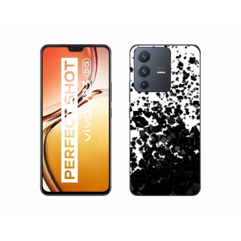Gél borítás mmCase a Vivo V23 5G készülékhez - absztrakt minta 1