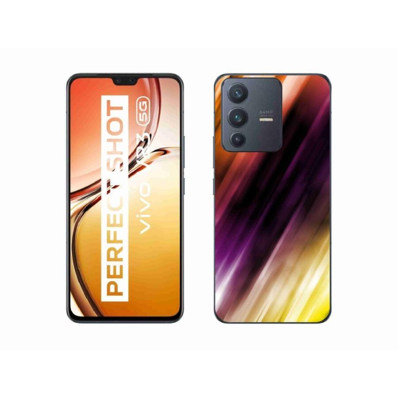 Gél borító mmCase a Vivo V23 5G készülékhez - absztrakt minta 5