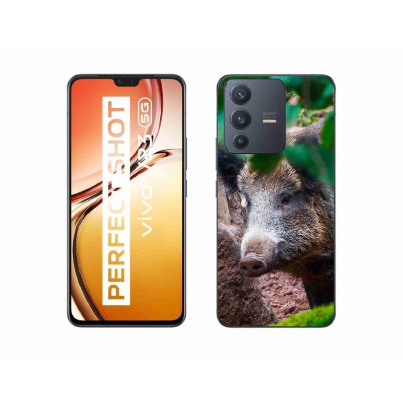 Gélburkolat mmCase Vivo V23 5G - vaddisznóhoz