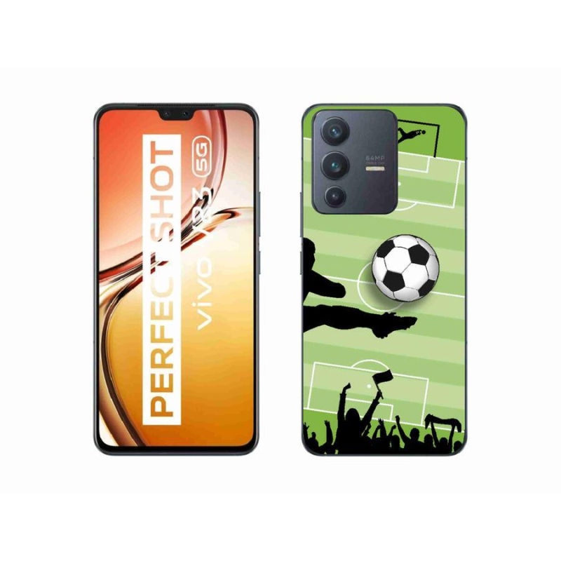 Gél borítás mmCase a Vivo V23 5G készülékhez - foci 3