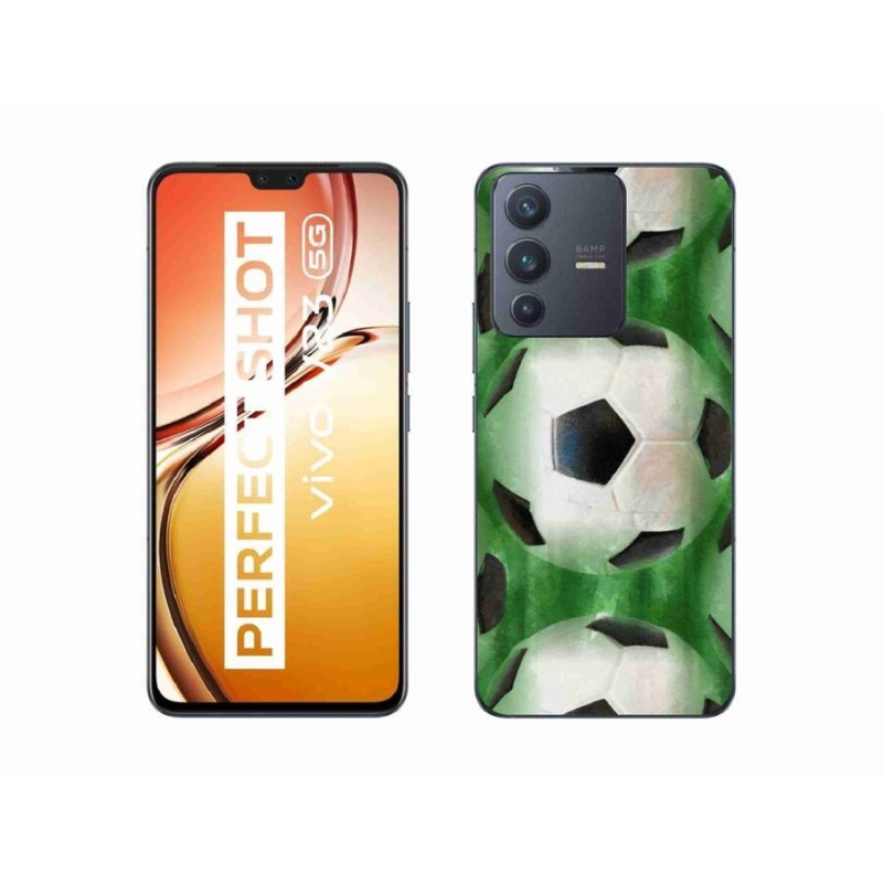 Gél borítás mmCase a Vivo V23 5G készülékhez - focilabda