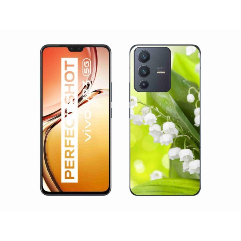 Gél borító mmCase a Vivo V23 5G készülékhez - lily of the valley