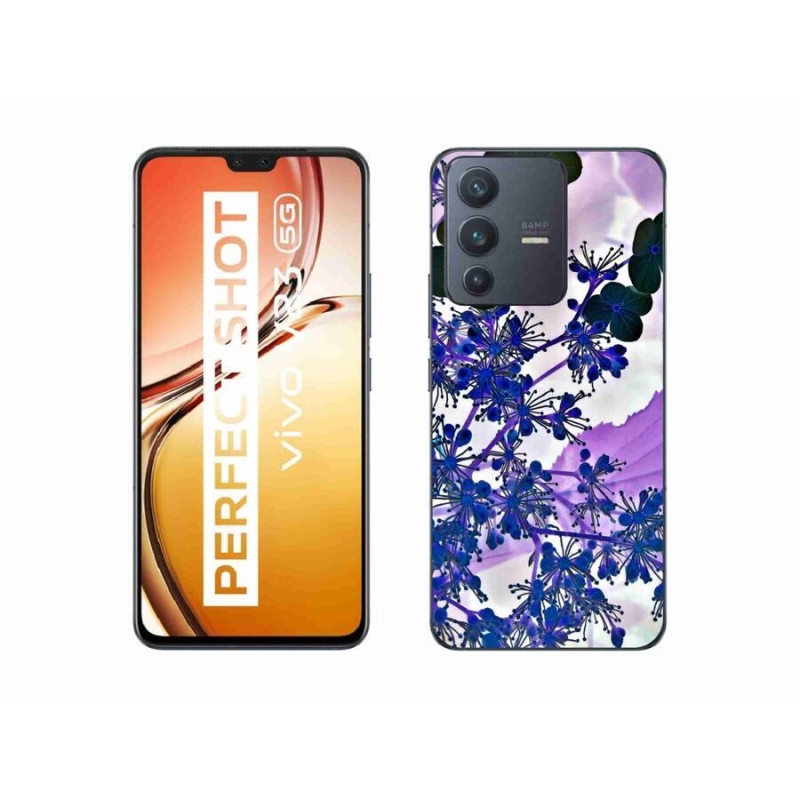 Gél borítás mmCase a Vivo V23 5G készülékhez - hortenzia virág