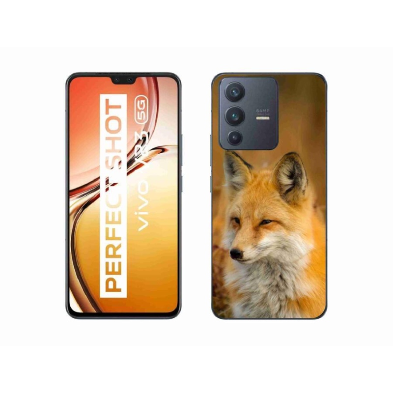 Zselés borítás mmCase a Vivo V23 5G készülékhez - róka