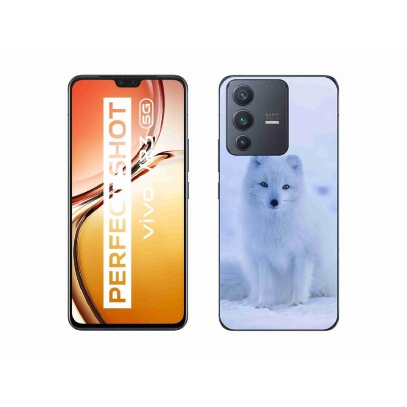 Zselés borítás mmCase a Vivo V23 5G készülékhez - polár róka