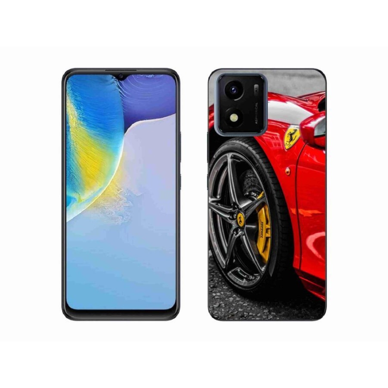 Zselés borító mmCase mobil Vivo Y01 - autó 1