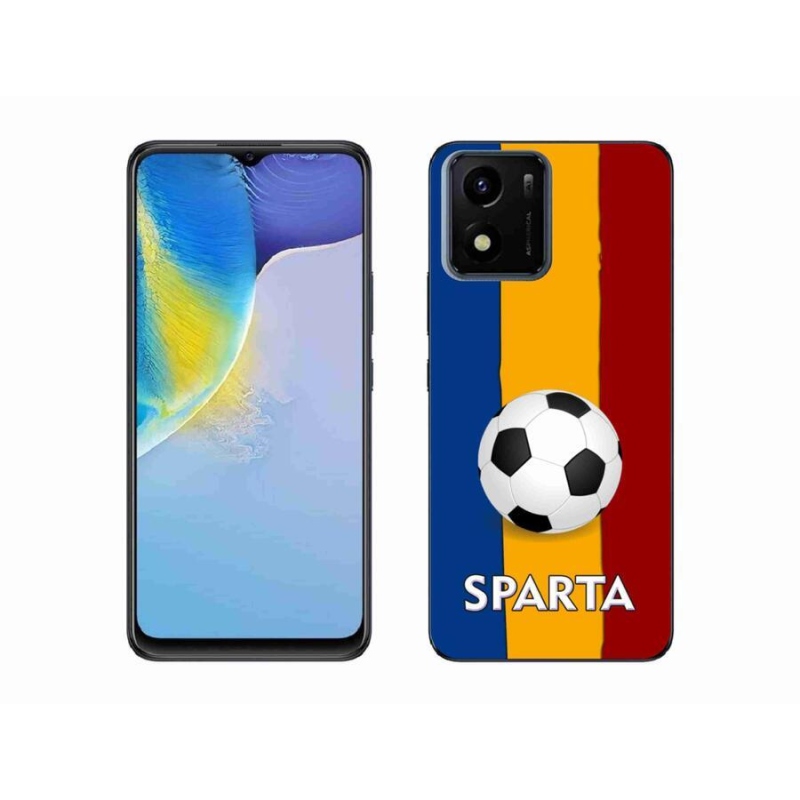 Gél borító mmCase mobil Vivo Y01 - futball 1
