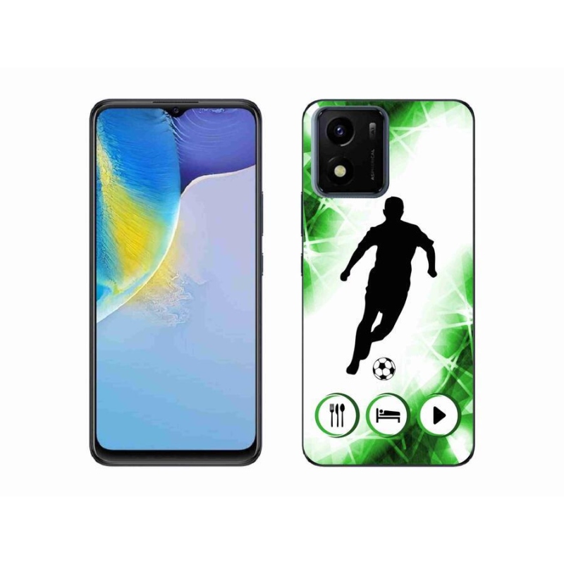Gél borító mmCase mobiltelefonhoz Vivo Y01 - focista