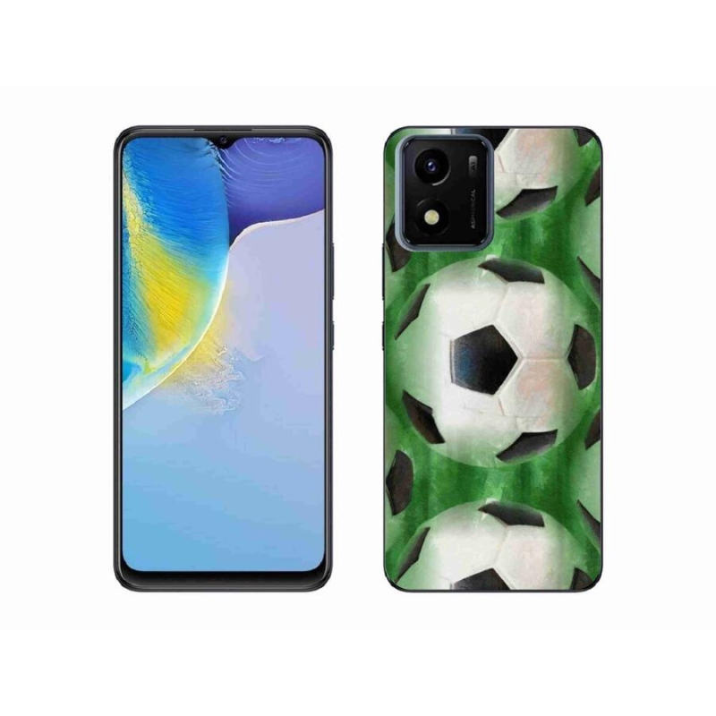 Gél borító mmCase mobil Vivo Y01 - focilabda