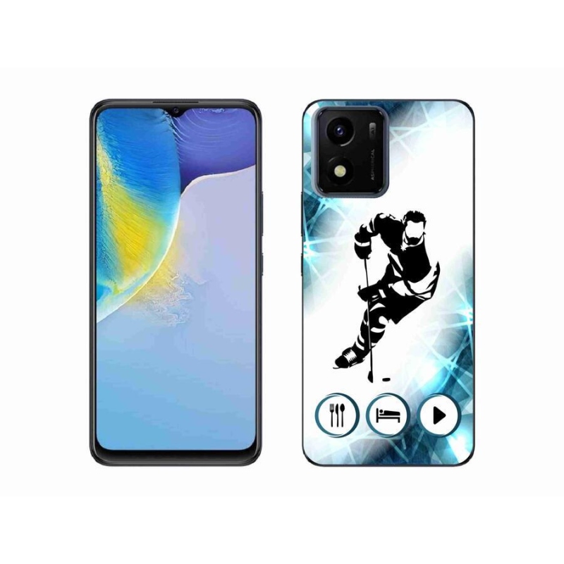 Zselés borítás mmCase mobil Vivo Y01 - jégkorong 1
