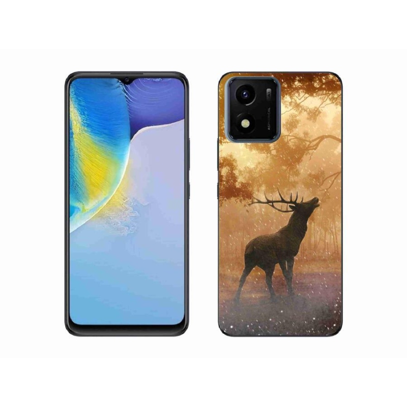 Zselés borítás mmCase mobil Vivo Y01 - szarvasok a szarvasbőgésben