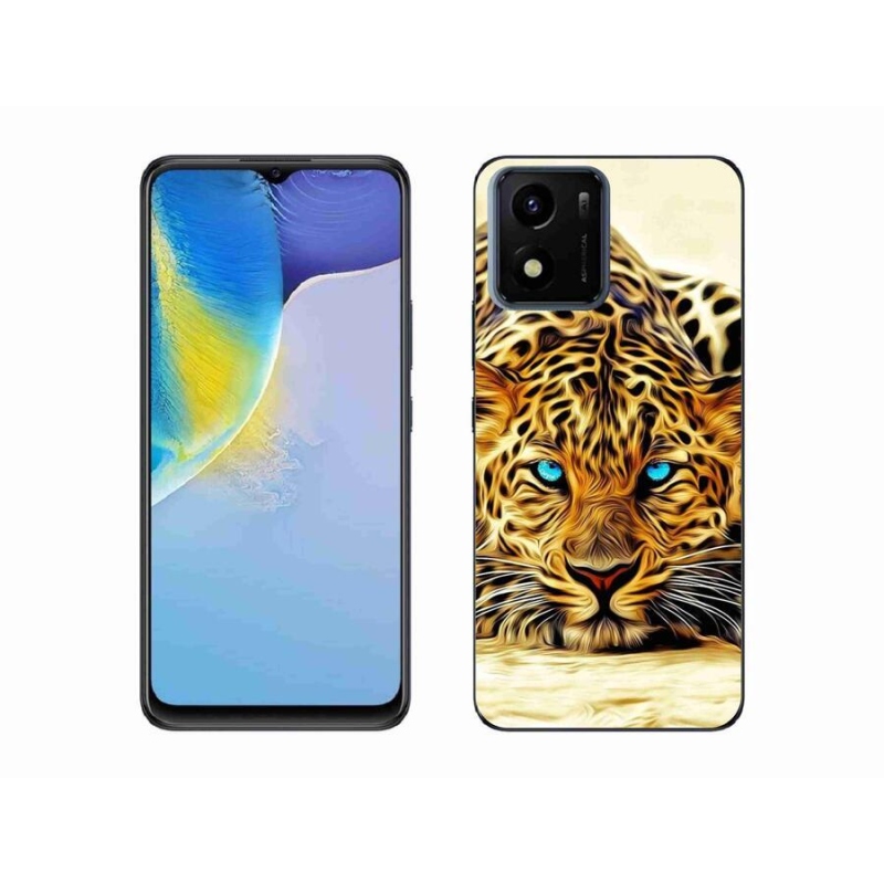 Gél borító mmCase mobil Vivo Y01 - rajzfilm tigrishez