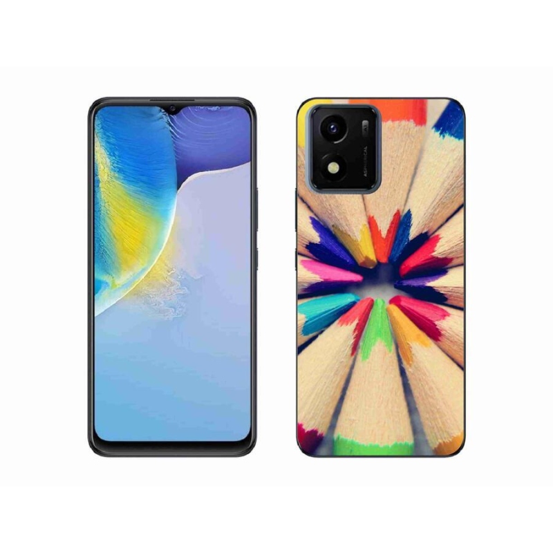 Gél borító mmCase a Vivo Y01-hez - zsírkrétákhoz