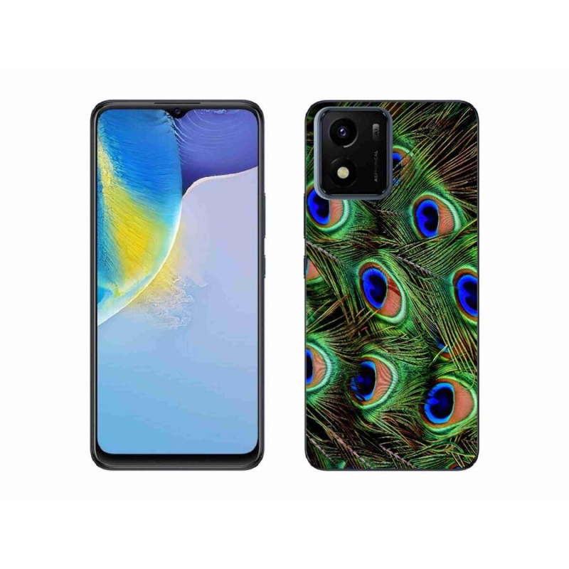 Zselés borítás mmCase a Vivo Y01-hez - pávatoll