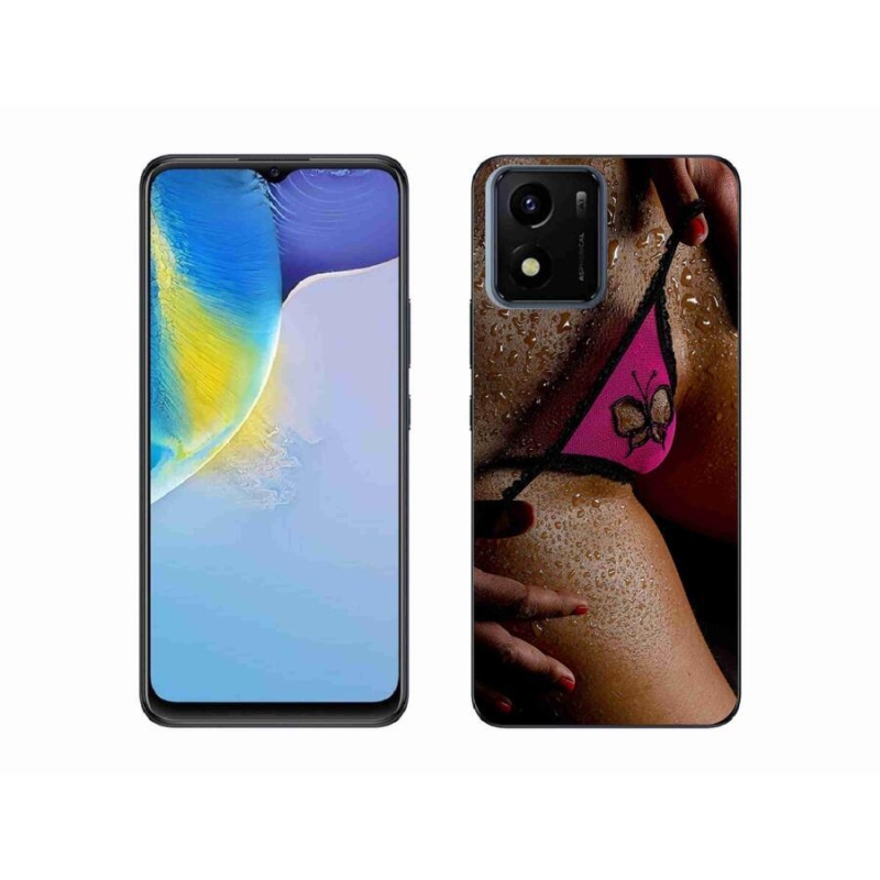 Gél borító mmCase mobiltelefonhoz Vivo Y01 - szexi nő