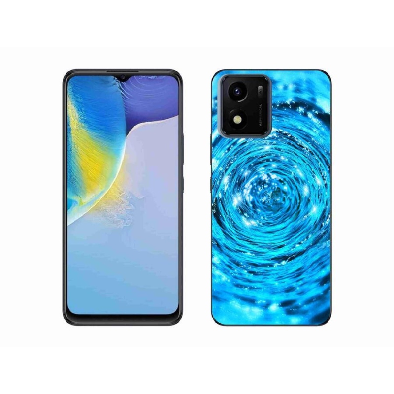 Zselés borító mmCase mobil Vivo Y01 - vízörvényhez