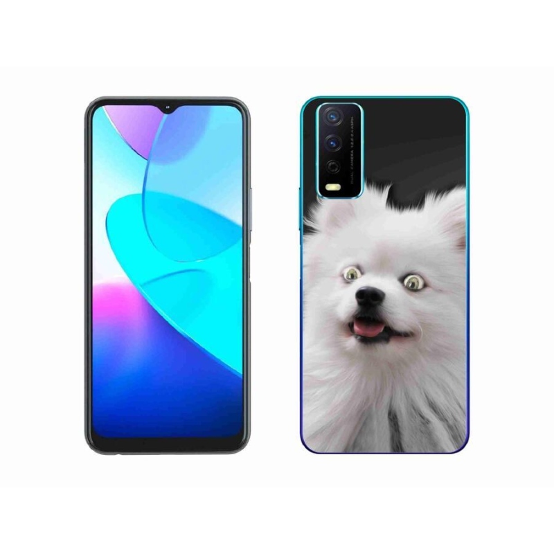 Zselés borítás mmCase a Vivo Y11s/Y20s készülékhez - fehér tüske