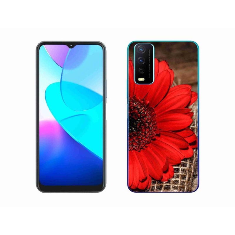 Gél borítás mmCase a Vivo Y11s/Y20s készülékhez - gerbera