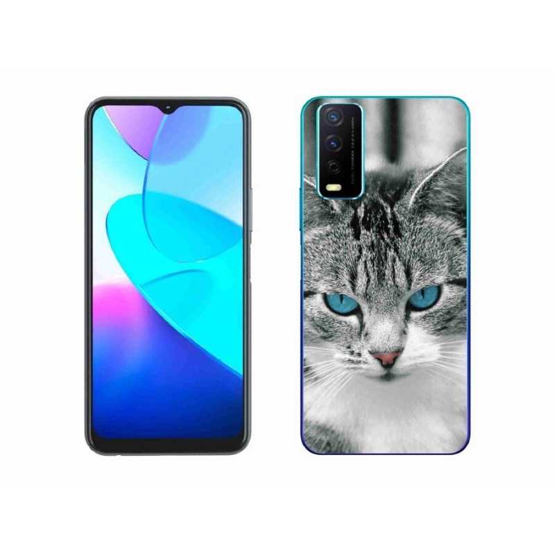 Zselés borítás mmCase a Vivo Y11s/Y20s készülékhez - macskaszem 1