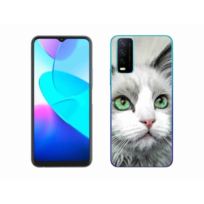 Zselés borítás mmCase a Vivo Y11s/Y20s készülékhez - macskaszem