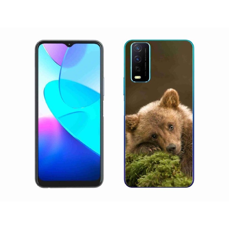 Zselés borítás mmCase a Vivo Y11s/Y20s készülékhez - medve