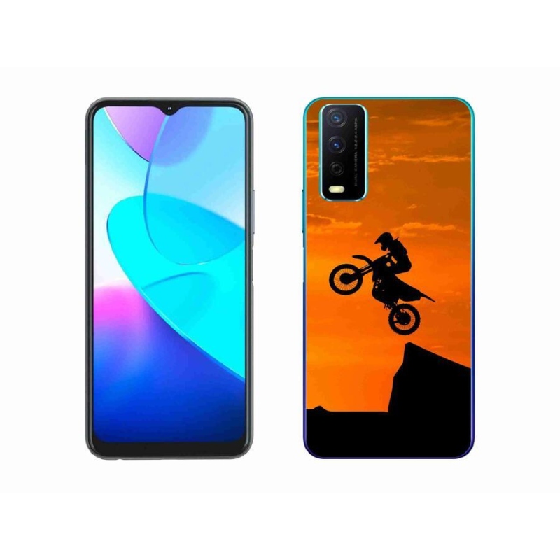 Gél védőburkolat mmCase a Vivo Y11s/Y20s készülékhez - motocross