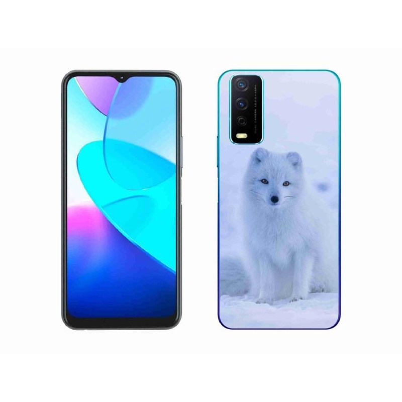 Zselés borítás mmCase a Vivo Y11s/Y20s készülékhez - polár róka