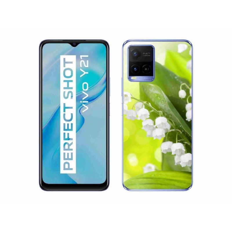 Gél borítás mmCase a Vivo Y21/Y21s/Y33s készülékhez - lily of the valley