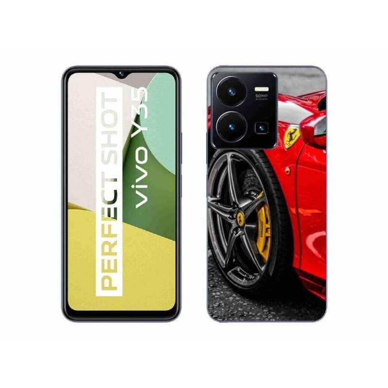 Zselés borítás mmCase a Vivo Y35 készülékhez - autó 1