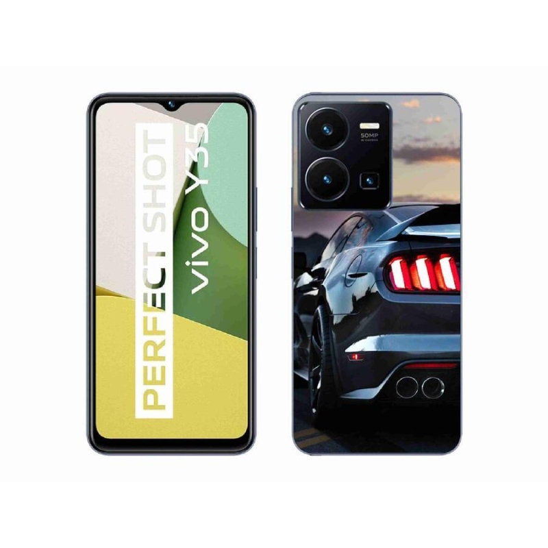 Gél borító mmCase a Vivo Y35-hez - auto 7