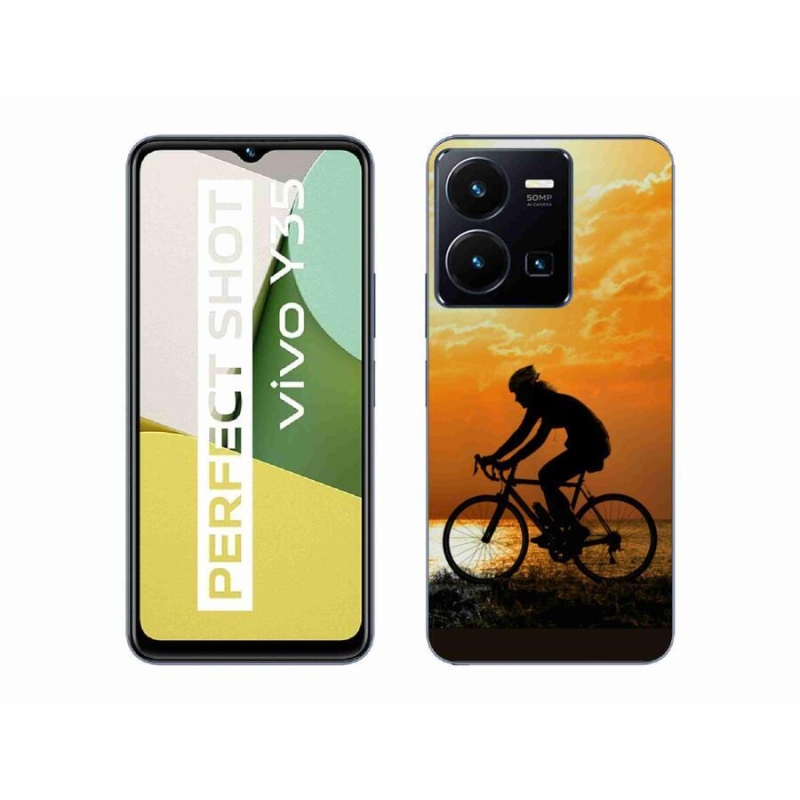 Gél borító mmCase a Vivo Y35-hez - kerékpározás