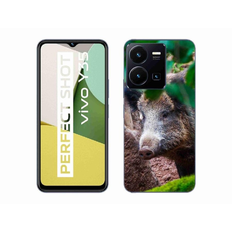 Gélfedél mmCase a Vivo Y35-hez - vaddisznóhoz