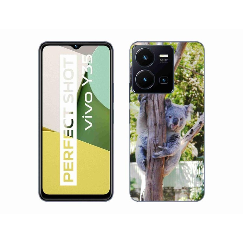 Gél borítás mmCase a Vivo Y35 készülékhez - koala