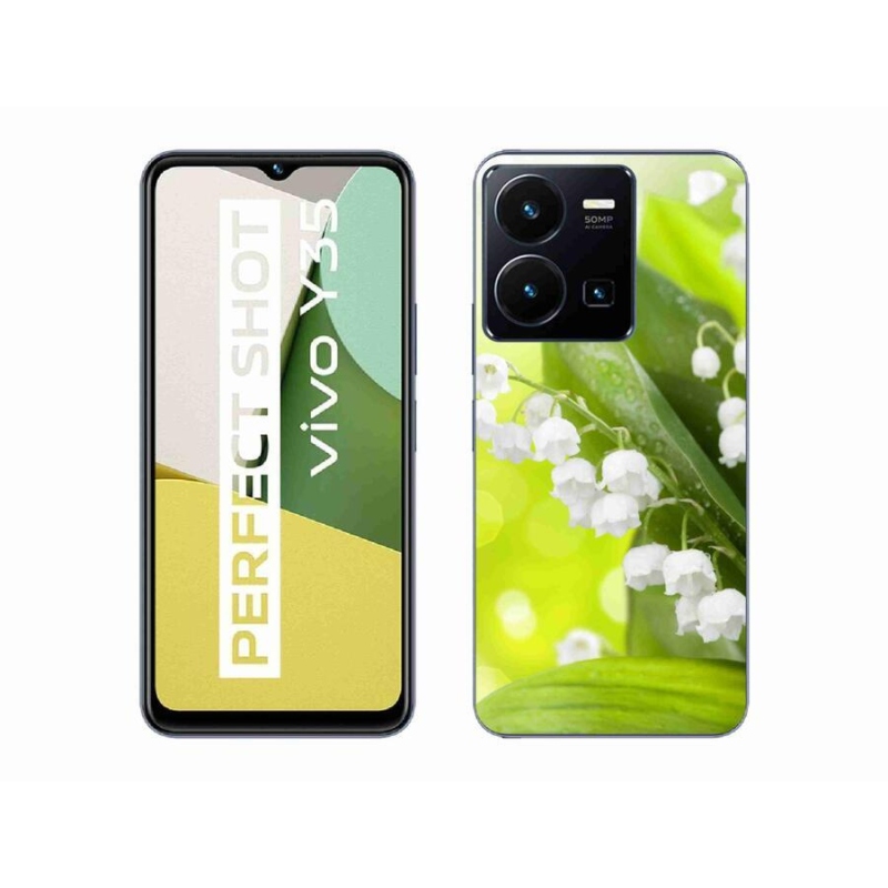 Gél borítás mmCase a Vivo Y35 készülékhez - lily of the valley