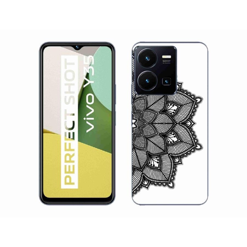 Zselés borítás mmCase a Vivo Y35 készülékhez - mandala