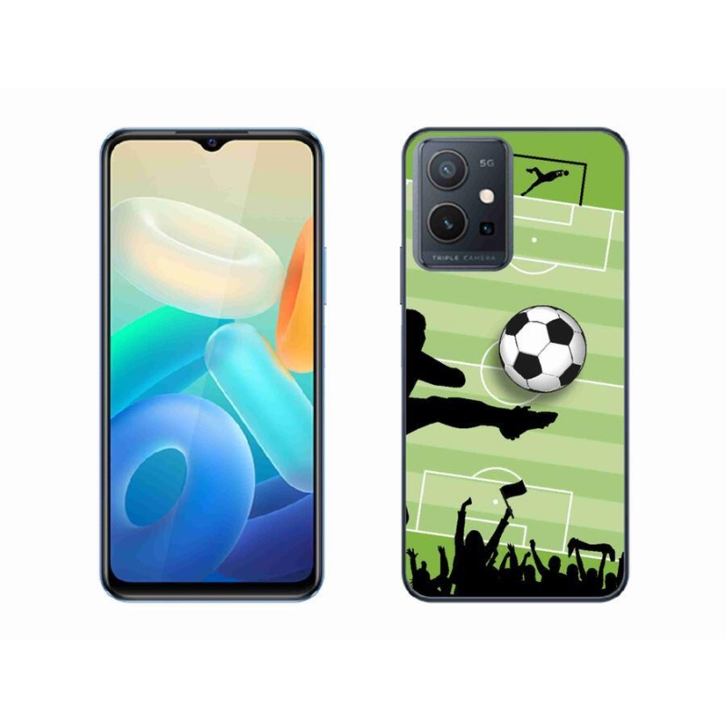 Gél borítás mmCase a Vivo Y55 5G készülékhez - foci 3