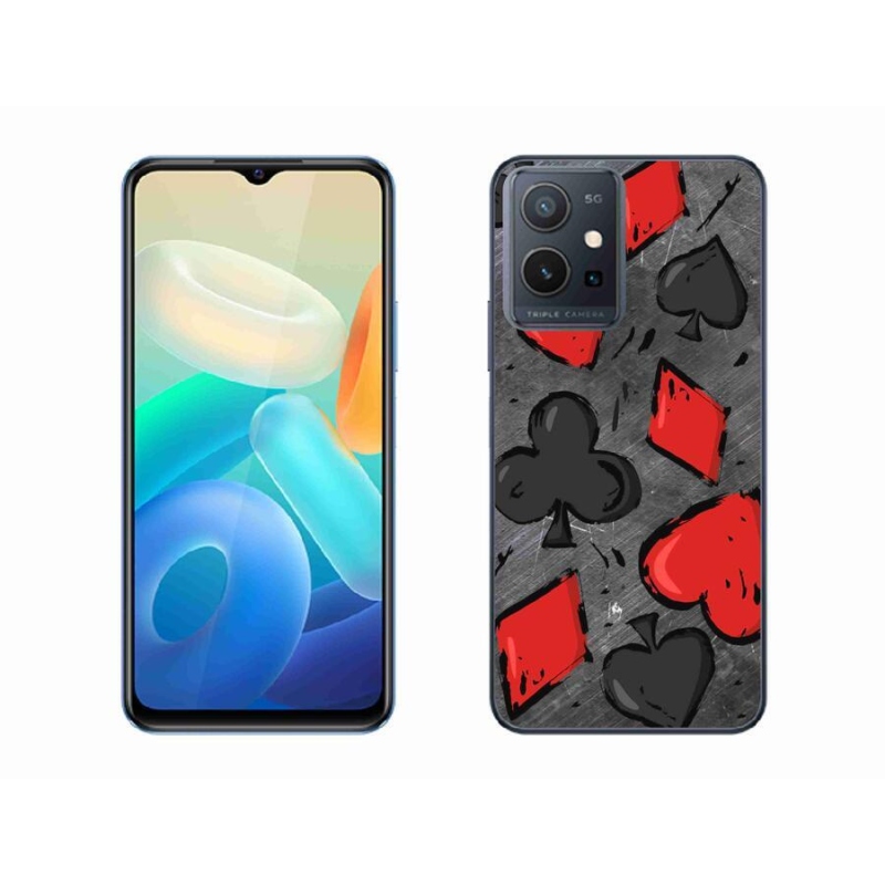 Zselés borítás mmCase a Vivo Y55 5G készülékhez - kártya 1