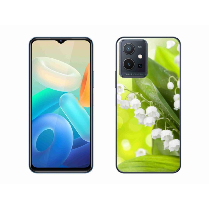 Gél borítás mmCase a Vivo Y55 5G készülékhez - lily of the valley