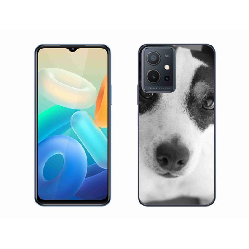 Zselés borítás mmCase a Vivo Y55 5G készülékhez - kutya