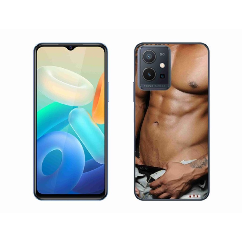 Gél borító mmCase a Vivo Y55 5G-hez - szexi férfi